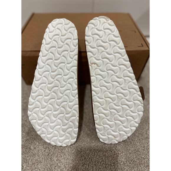 Birkenstock Arizona Soft Footbed Sandal Copper Leather Size 39 EU 8 L 6 M NWOB - Picture 12 of 12